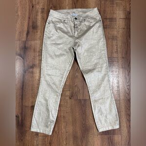 LOLA & SOPHIE Stylish gold Jeans for Women